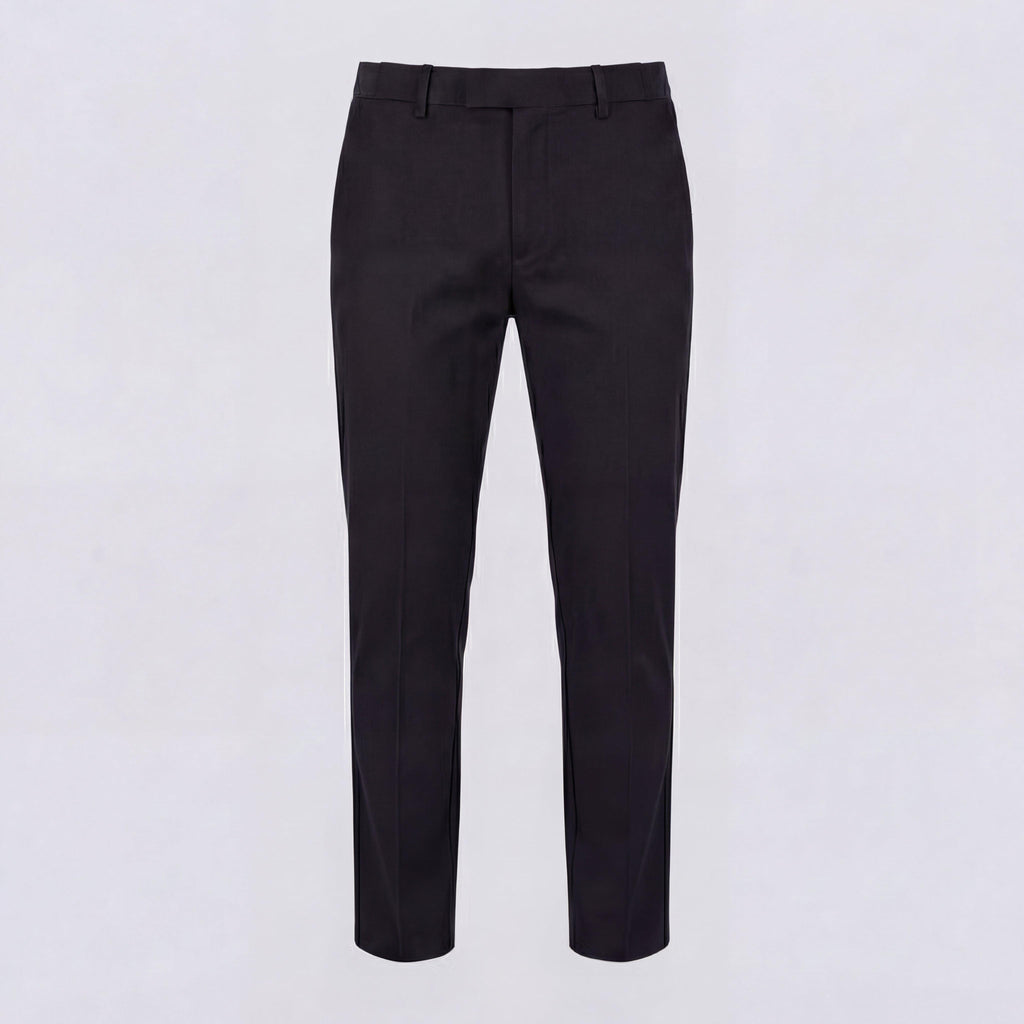 Northfords wrinkle-free trousers crease line detail