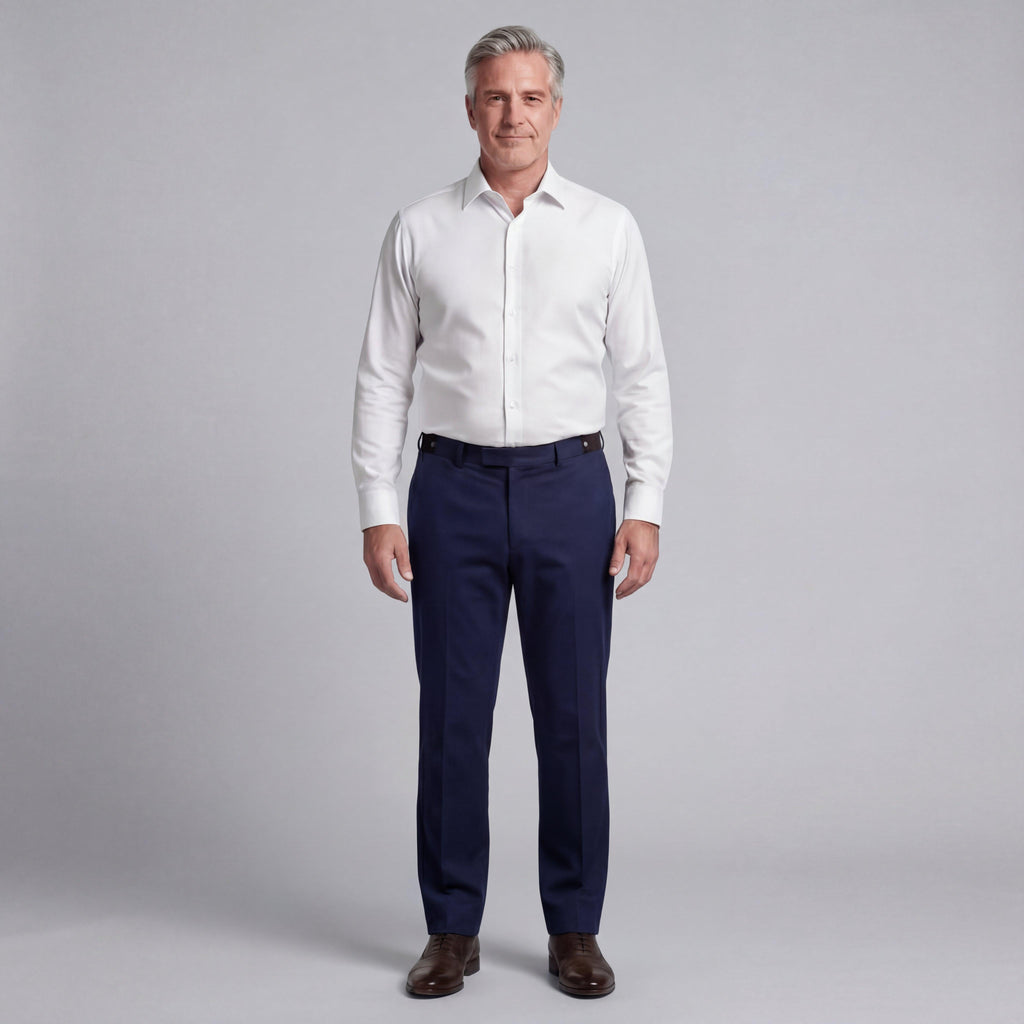 Northfords PrecisionFit trousers worn by professional man