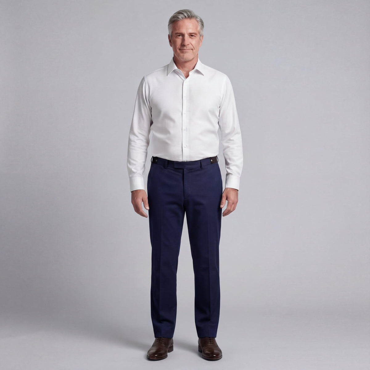 Northfords PrecisionFit trousers worn by professional man